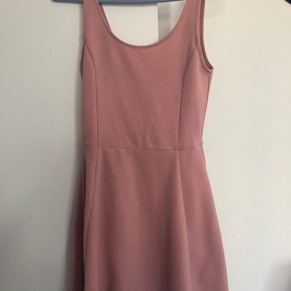 Pink H&M Skater Dress, Size 2 - Picture 2 of 2